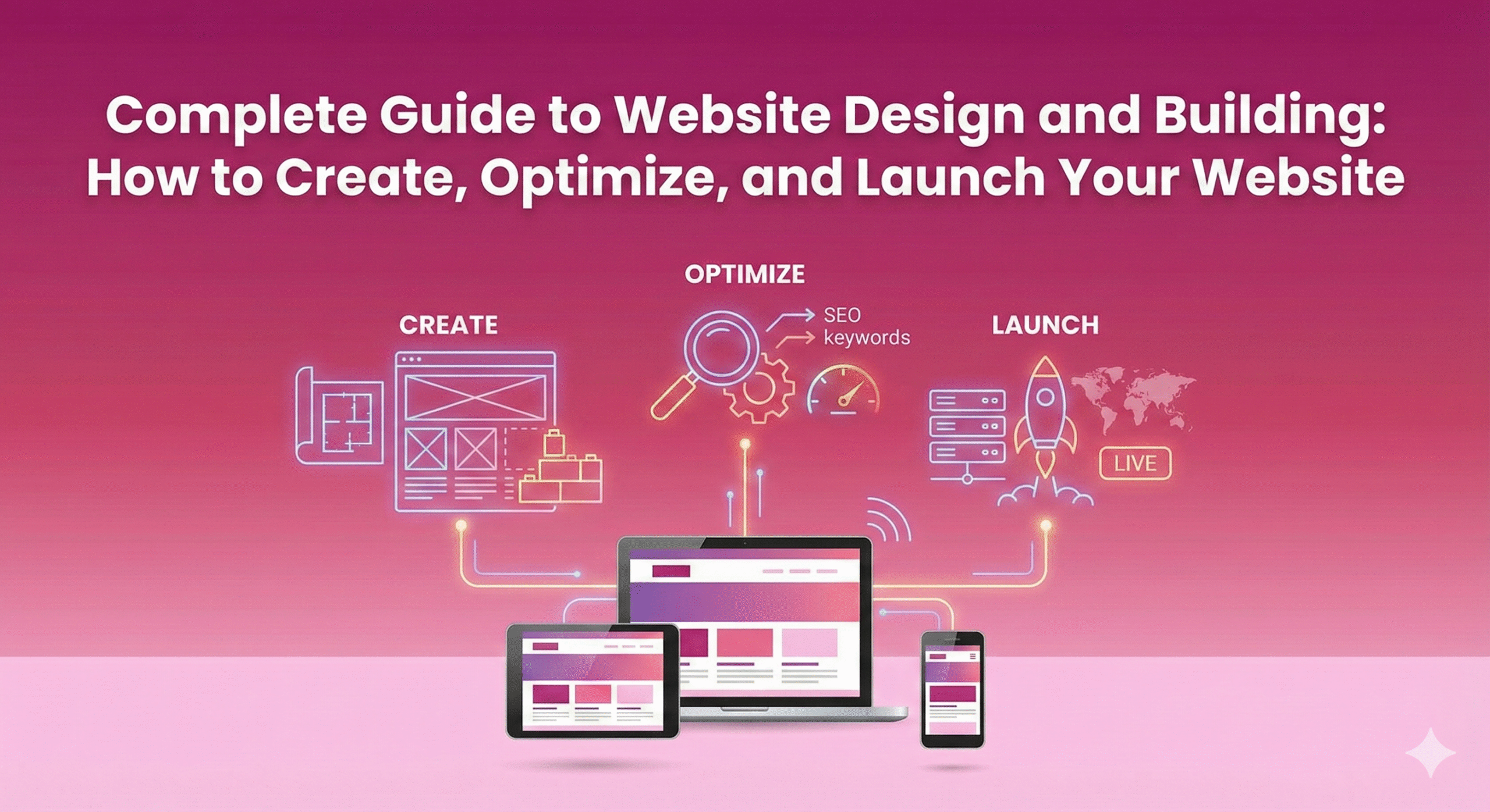 Complete Guide to Website Design and Building: How to Create, Optimize, and Launch Your Website